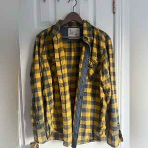 American Eagle Plaid Flannel